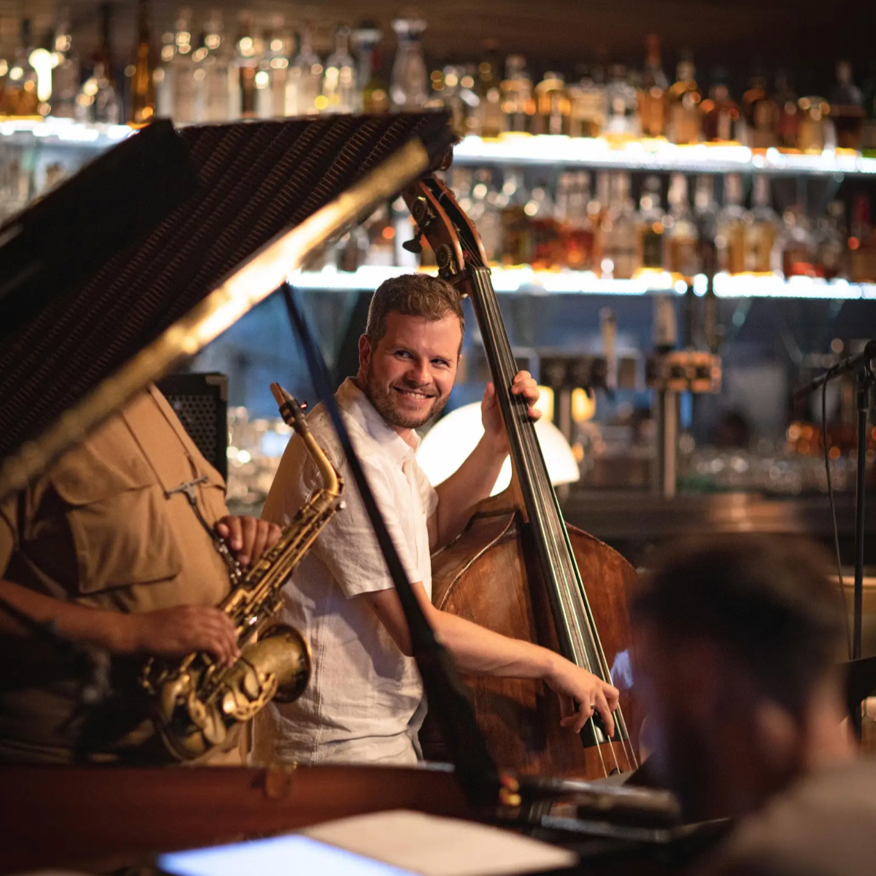Emiliano Lasansky Quintet with Julien Knowles, Devin Daniels, Javier Santiago & Nate Friedman artwork from Sam First