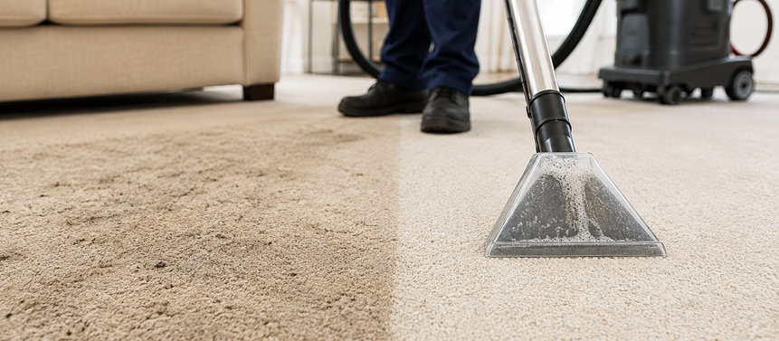 Professional carpet cleaning by Elite Carpet Care protecting carpet fibres and extending the lifespan of residential carpets in Brantford.