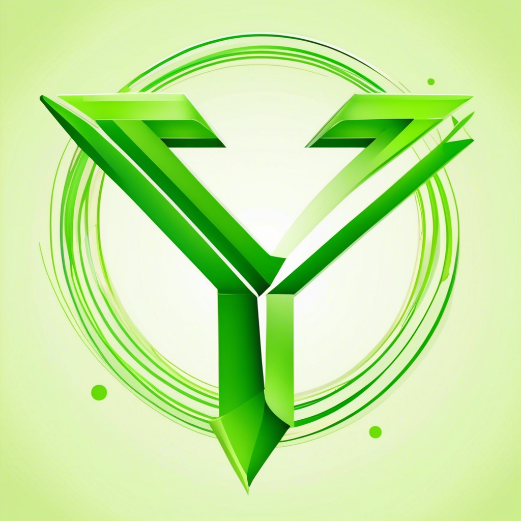 create letter BLS logo, use green colours.jpg