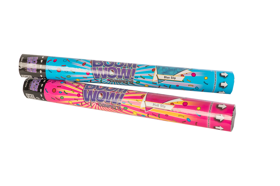 Boom Wow! Blue and Pink