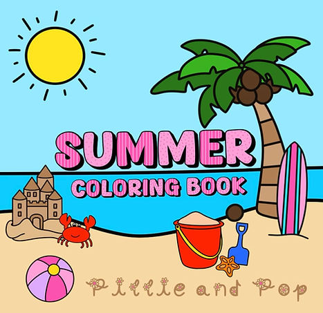 Summer Coloring Book