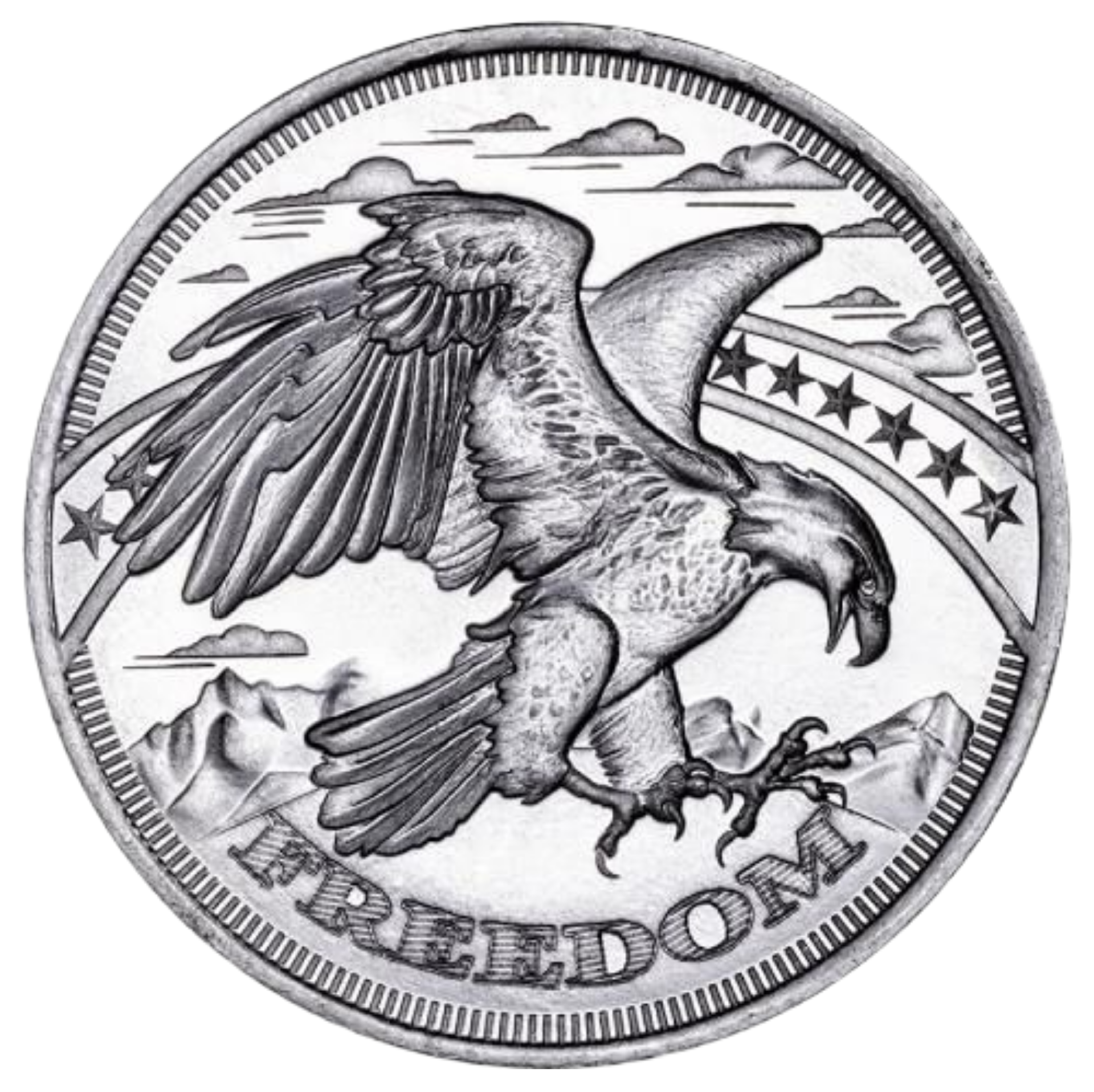 SDB - 1oz. - Silver Freedom (Round)