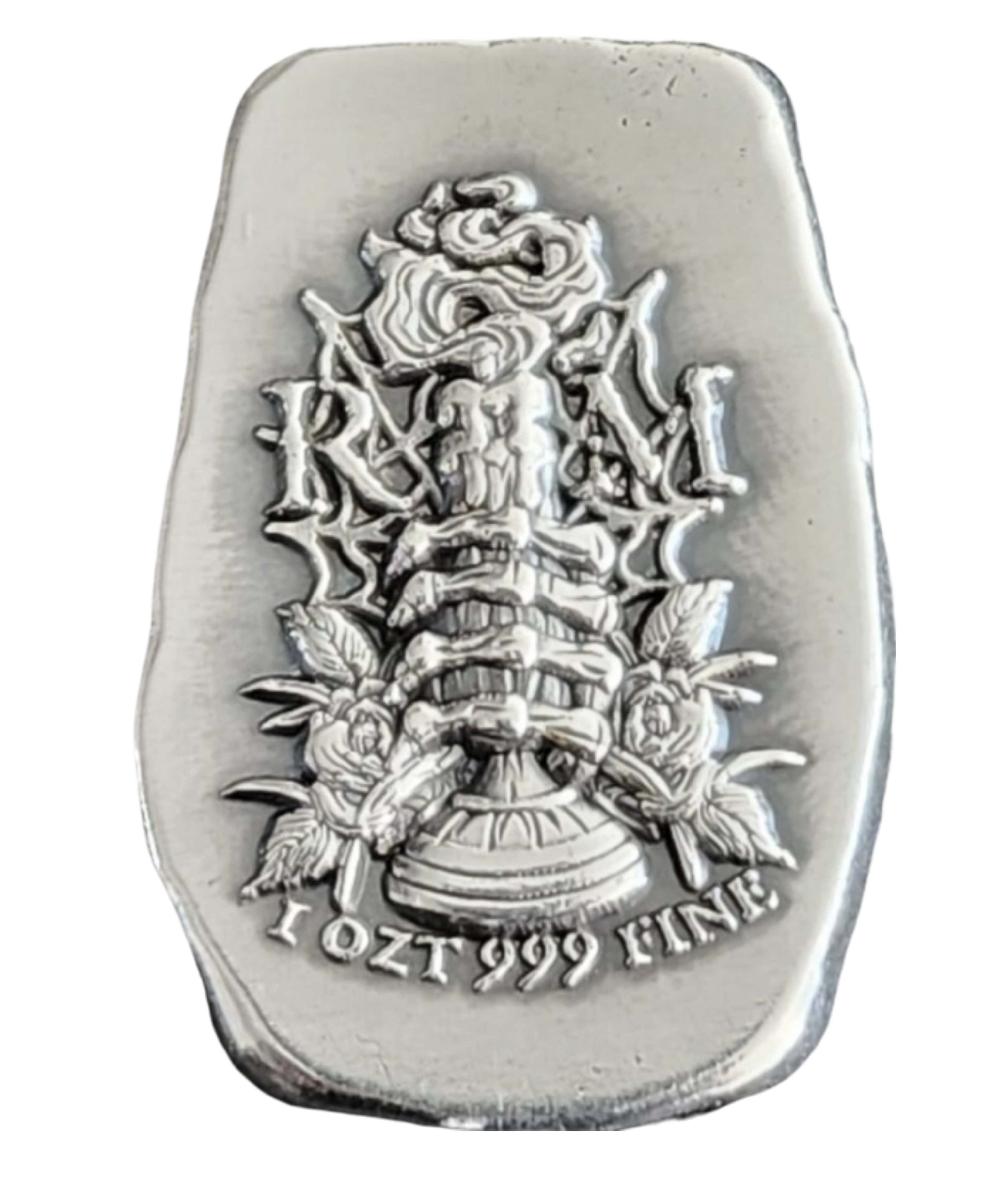 Reckless Metals - 1oz. - "A Glimmer of Light" - Antiqued