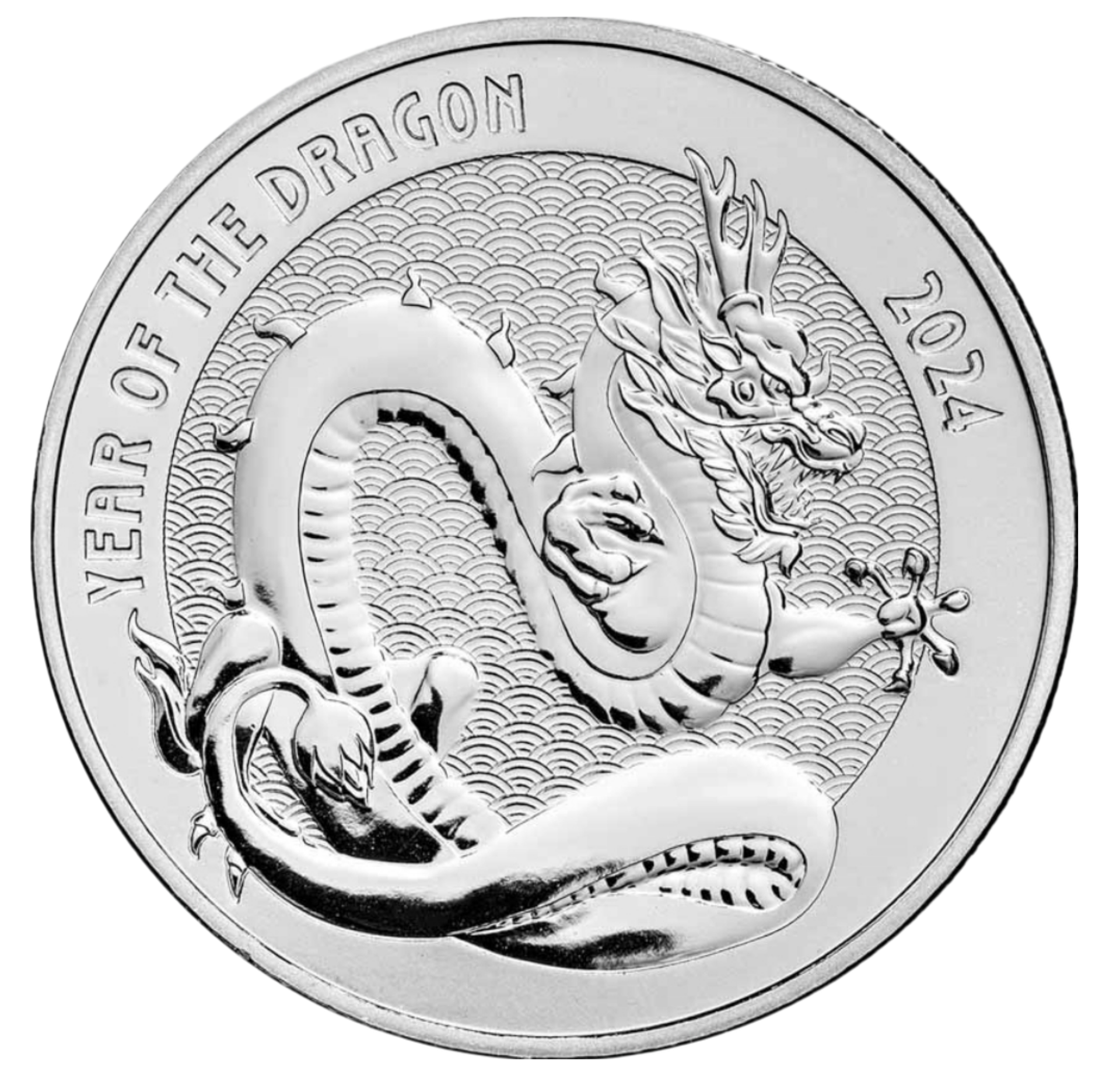 2024 - 1oz. - Year of The Dragon (Ag Series)