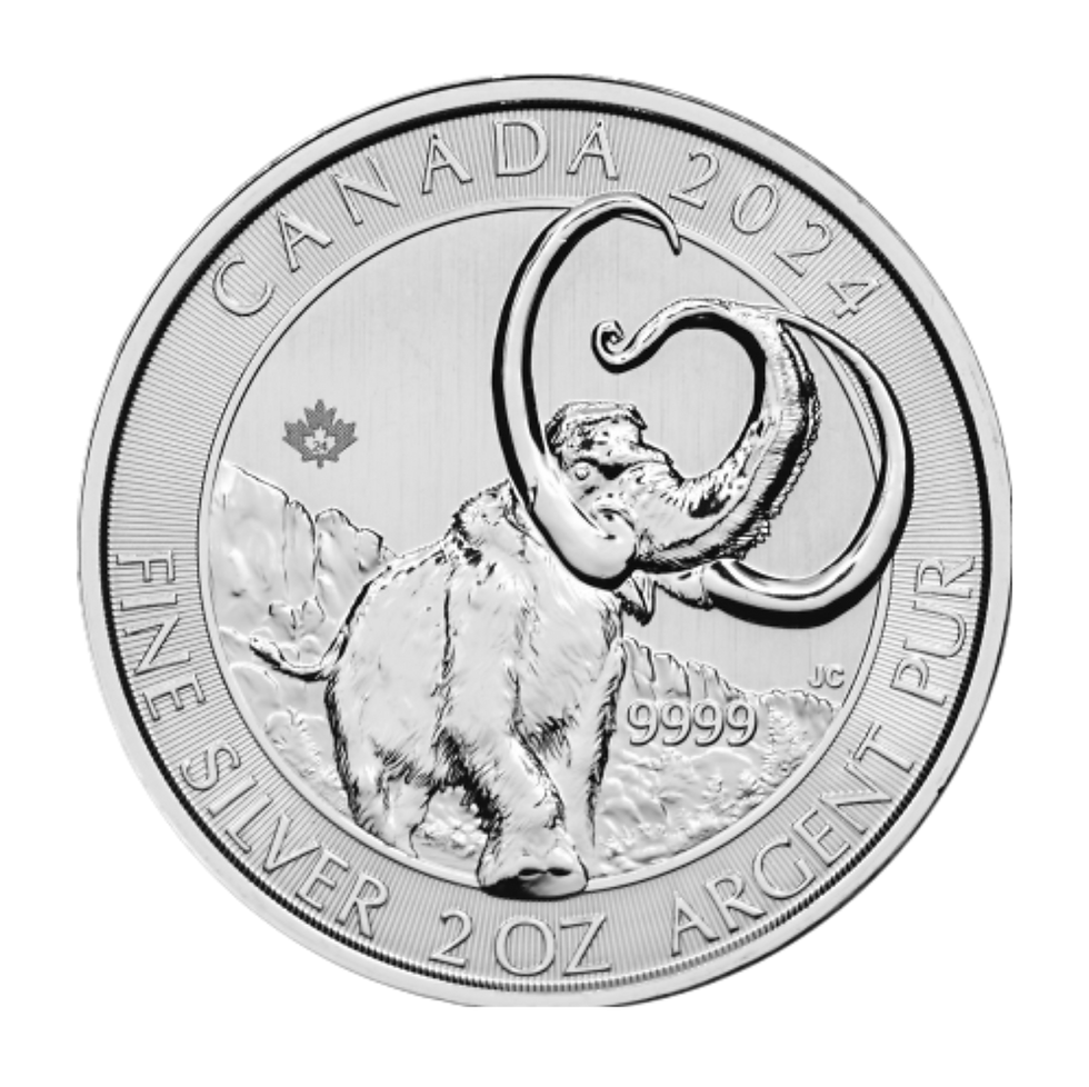 RCM - 2024 - 2oz. - Wooly Mammoth - Ice Age Series