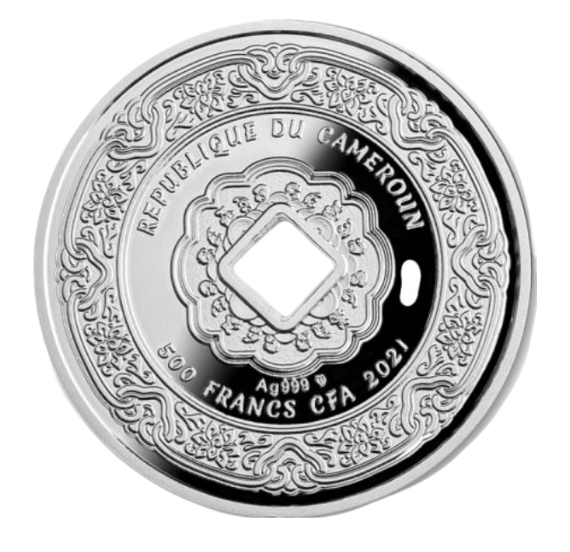 2021 - Cameroon - 14.14 Grams - Franc - Dreamcatcher (Proof)