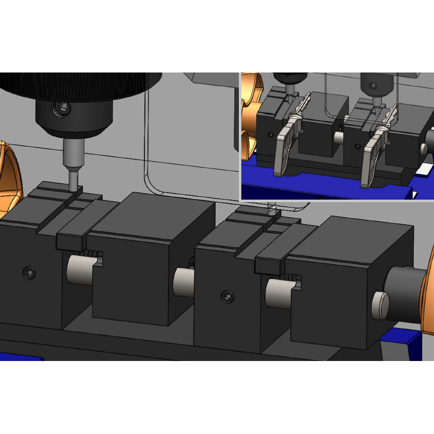 Accesorio Fichet- colocación en mordaza