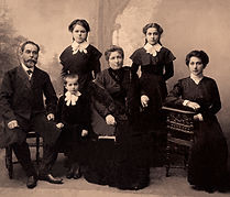 Family Portrait Sepia