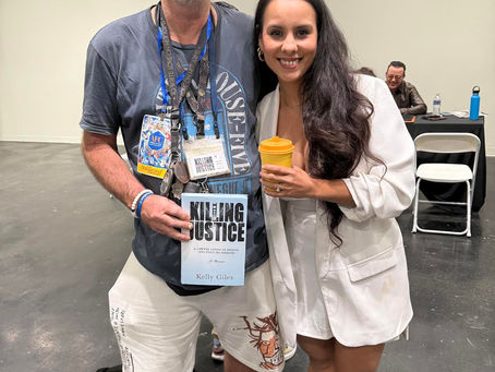 Hanging out w/book2screen partner Sofia!