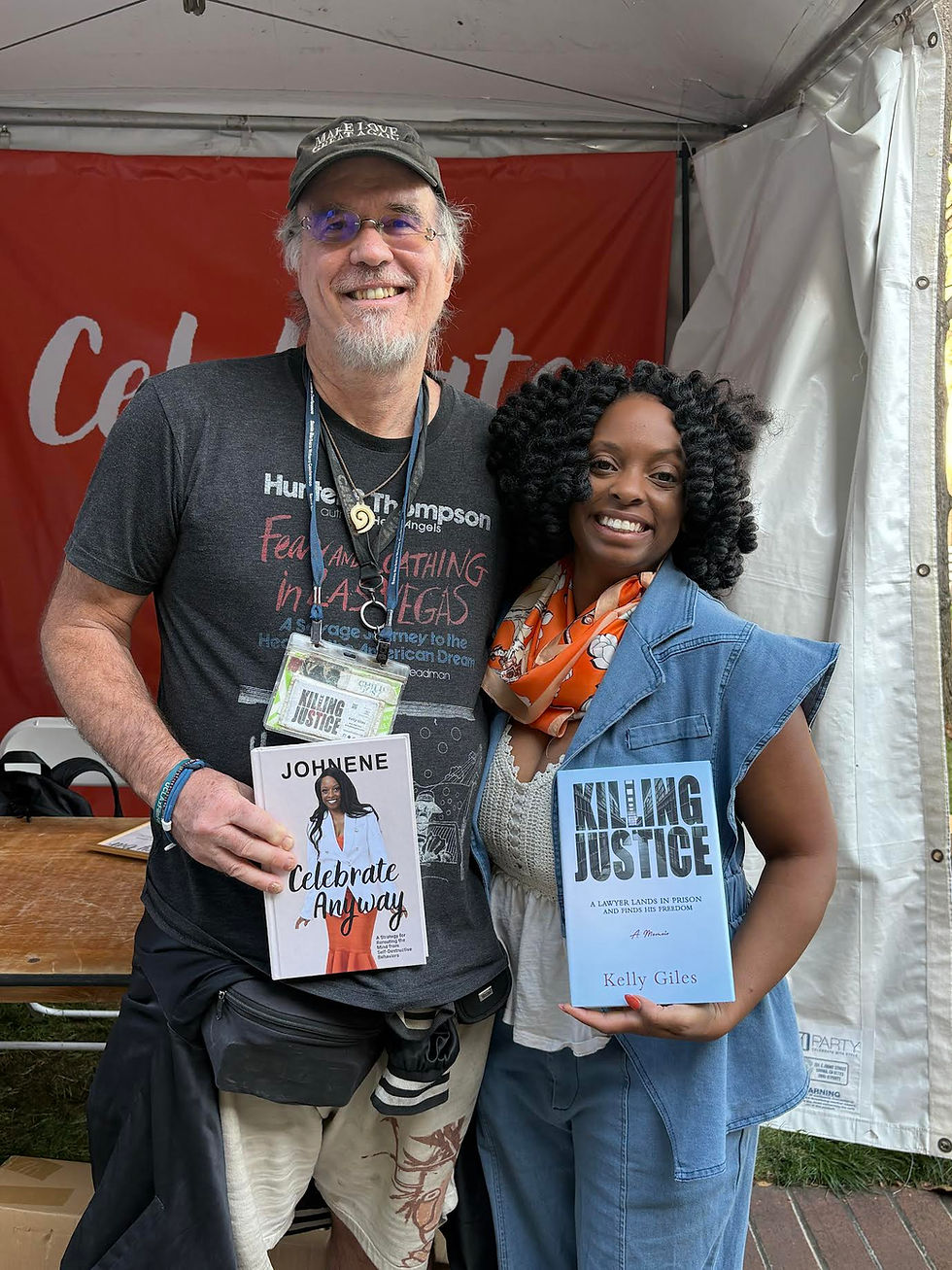 Artist exchange with fellow author Johnene!