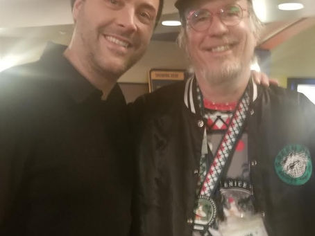 Hanging out w/fellow Irishman Jack Huston