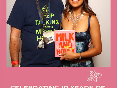 Hanging out with Rupi Kaur