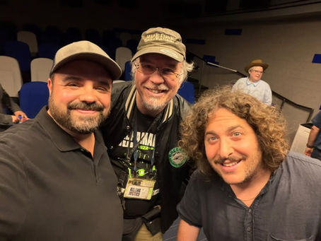 Hanging out w/Joe burke&oliver cooper of 'burt'
