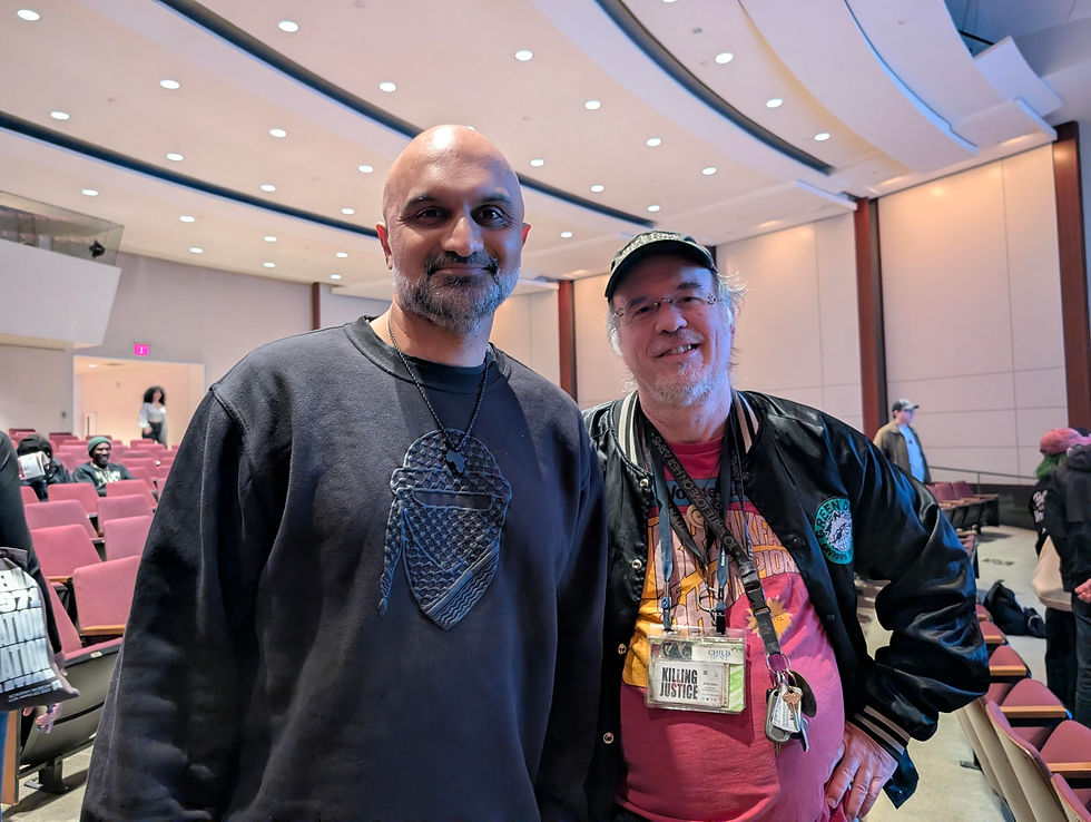 Hanging out w/Usman Ally