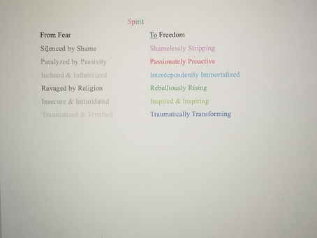 SPirit poem from this week's Heart Sessions