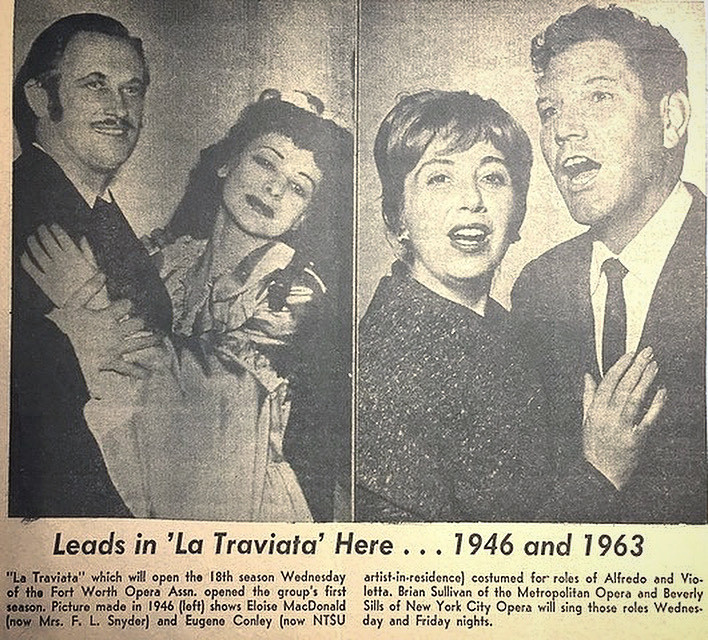 1963 newspaper clip from the Fort Worth Star-Telegram.