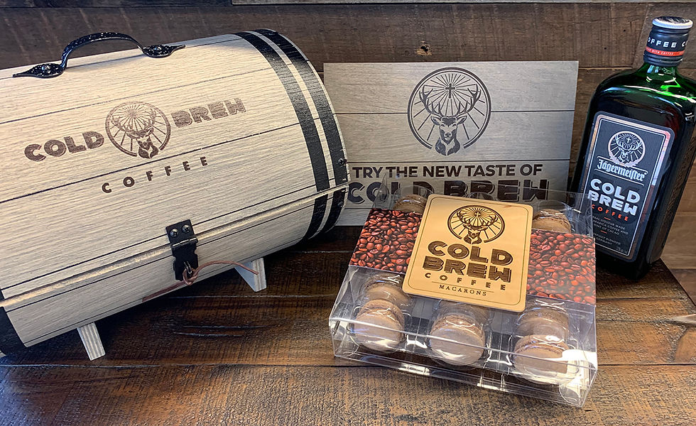 jagermeister COLD BREW/Macarons Packaging