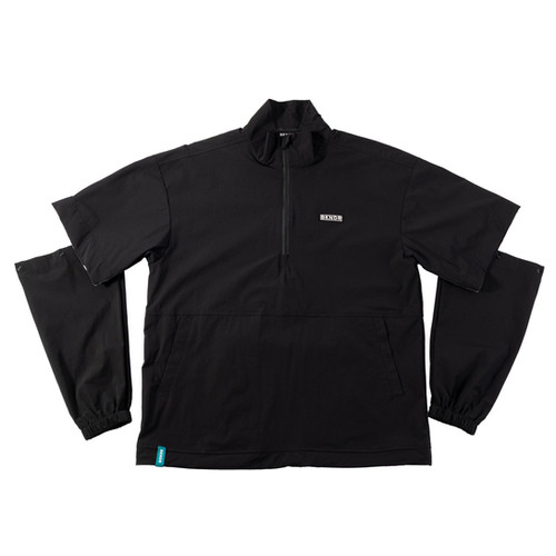 2WAY Sleeve Windbreaker BLK | BKNDR