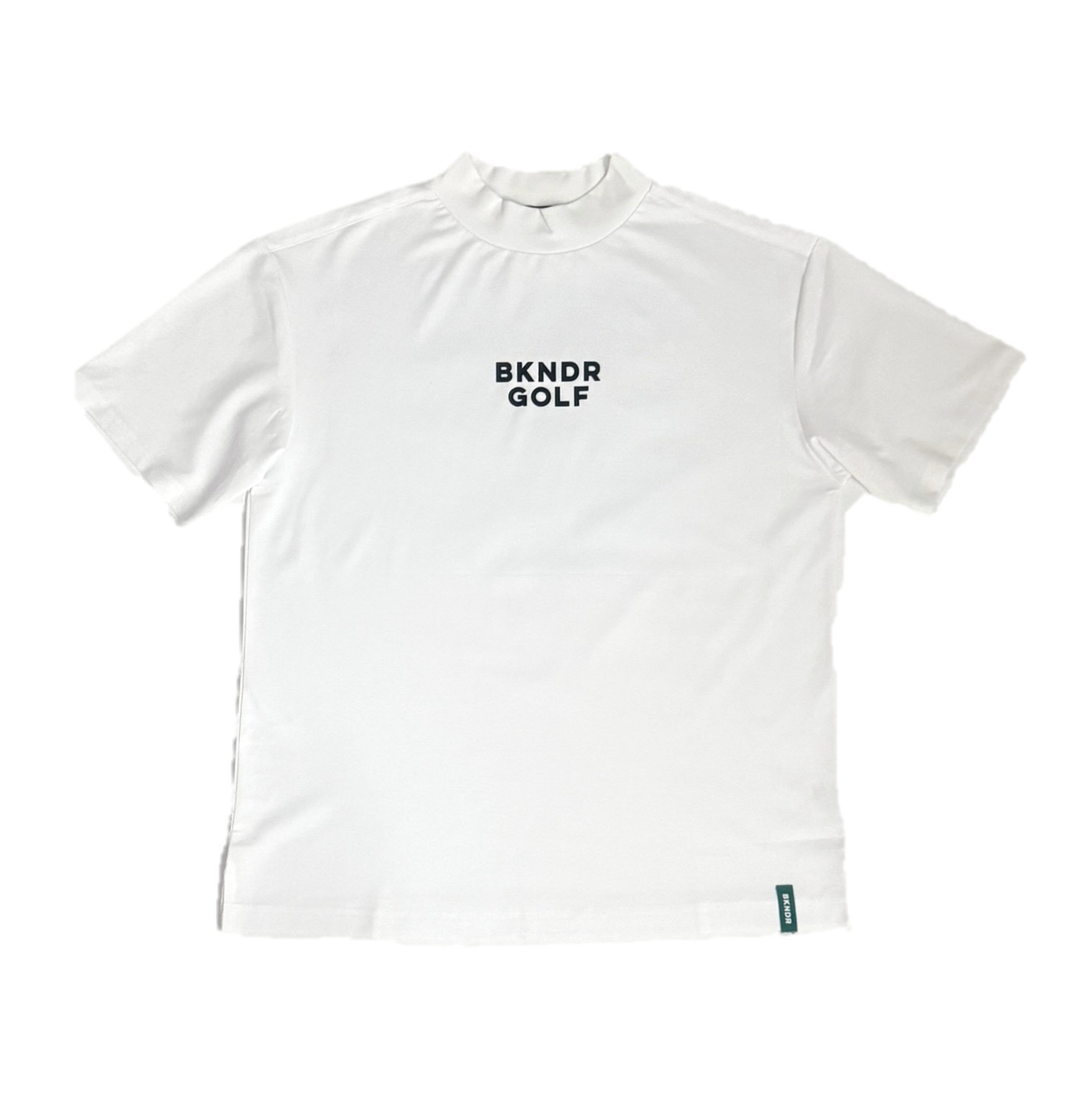 H/S Mock neck shirts WHT