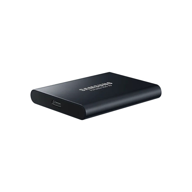 Thumbnail: Samsung Portable SSD T5 USB 3.1 1Tb | Black | MU-PA1T0B/WW  | V- NAND