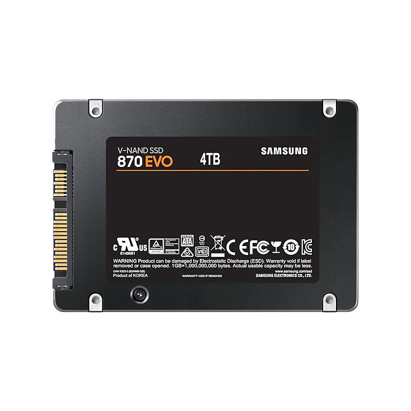 थंबनेल: Samsung SSD 870 EVO SATA III 2.5" 4TB | SATA 6GB/s