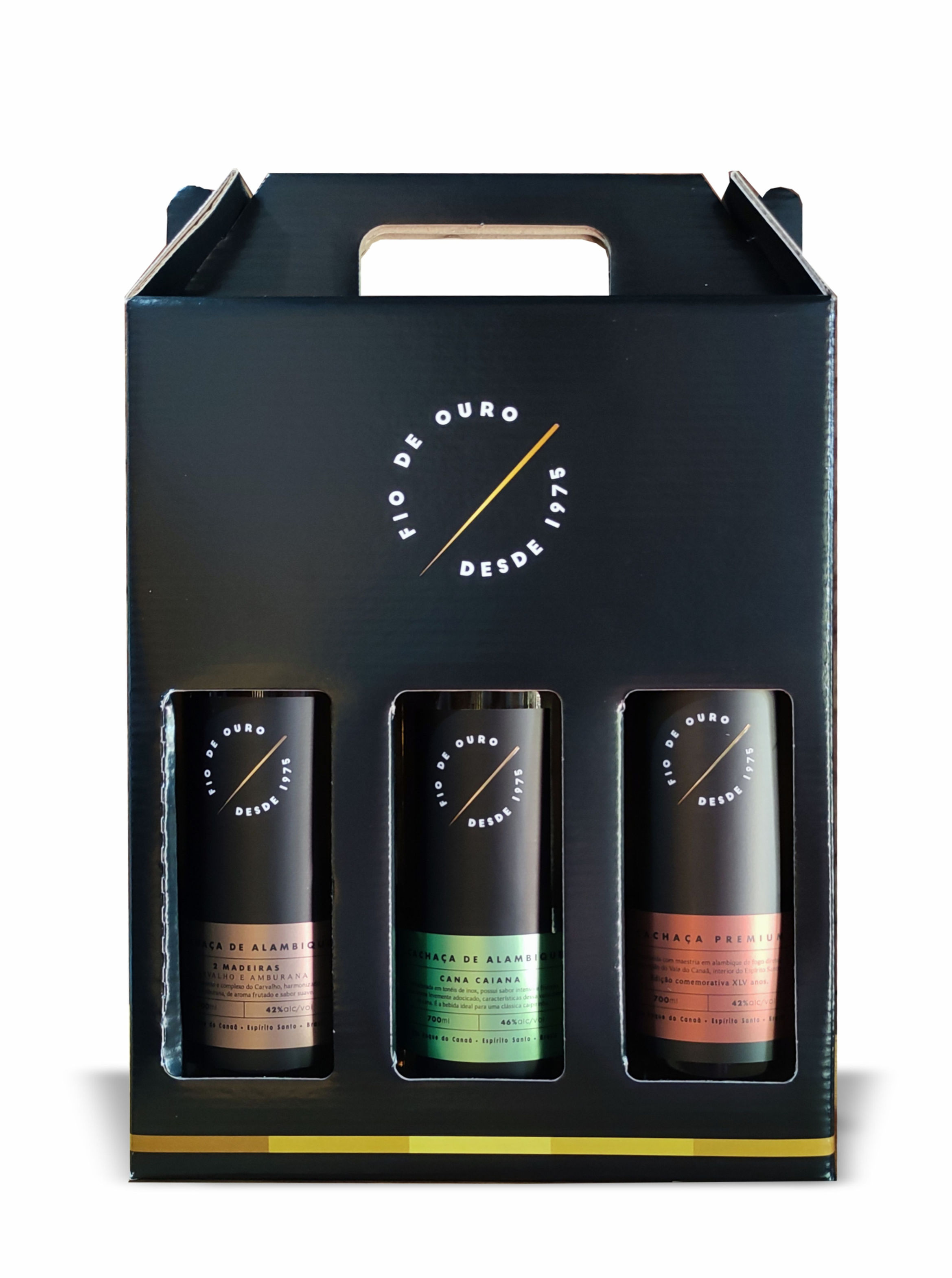 Kit Fio de Ouro 700ml