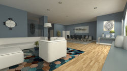 Chalet pareado interior