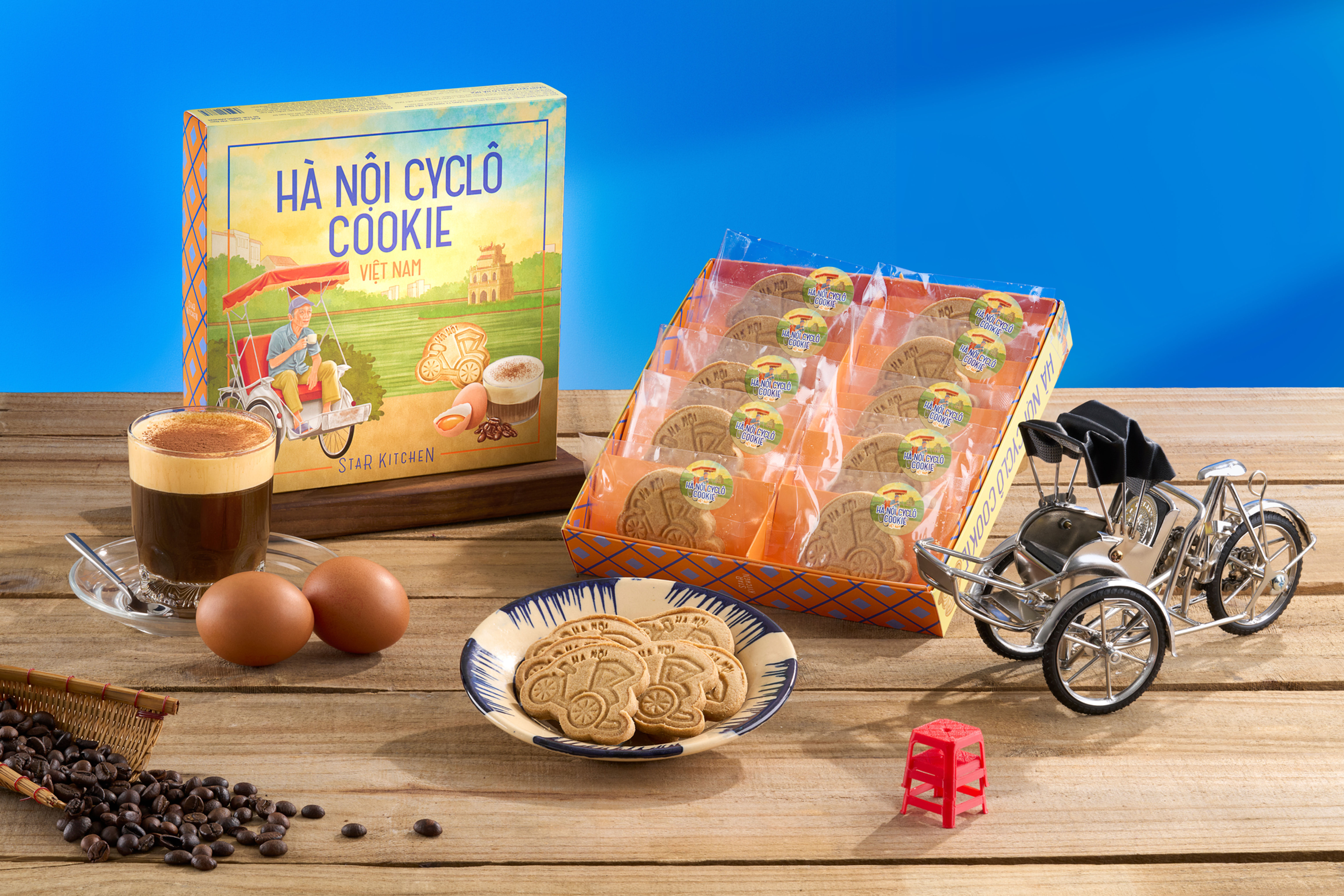 Hanoi Cyclo Cookie