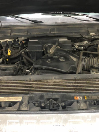 This super duty's engine bay needed some serious revival.