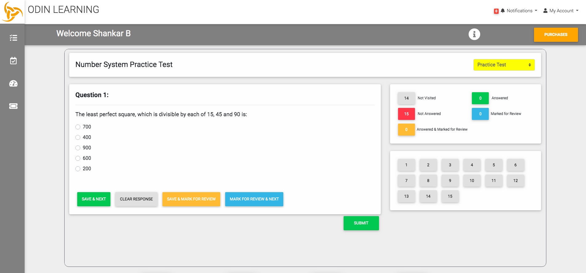 Test - Practise