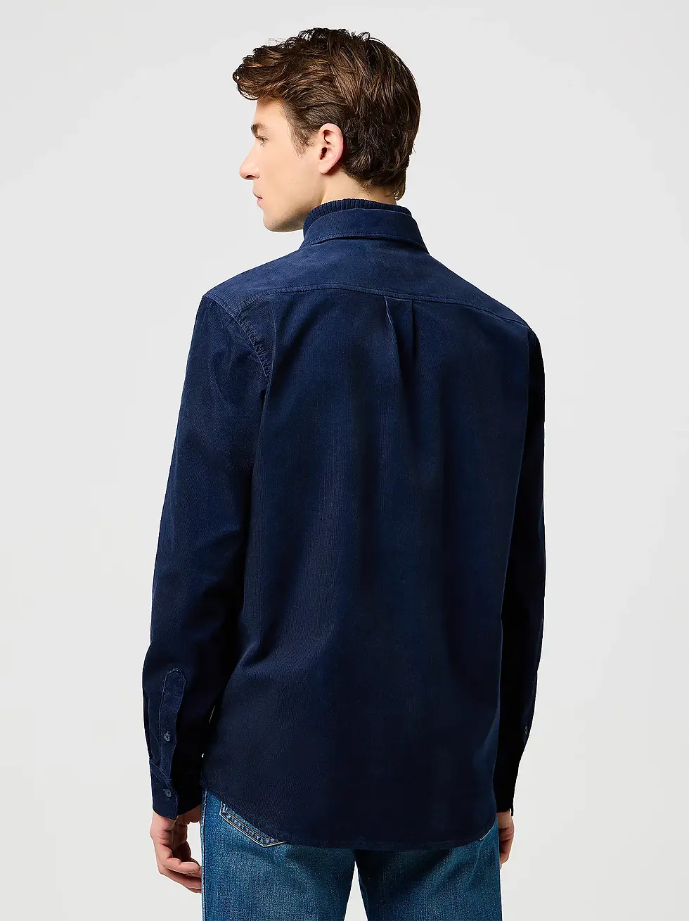 Thumbnail: 1 PKT CORDUROY SHIRT NAVY