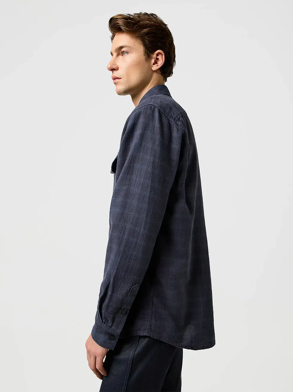 Thumbnail: 1 PKT FLANNEL SHIRT MIDNIGHT GREY