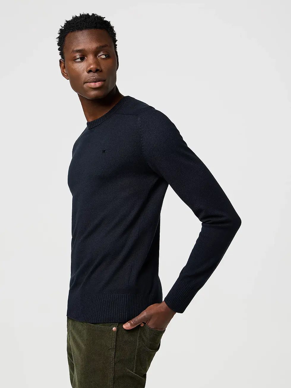 Thumbnail: KNIT SWEATER BLACK