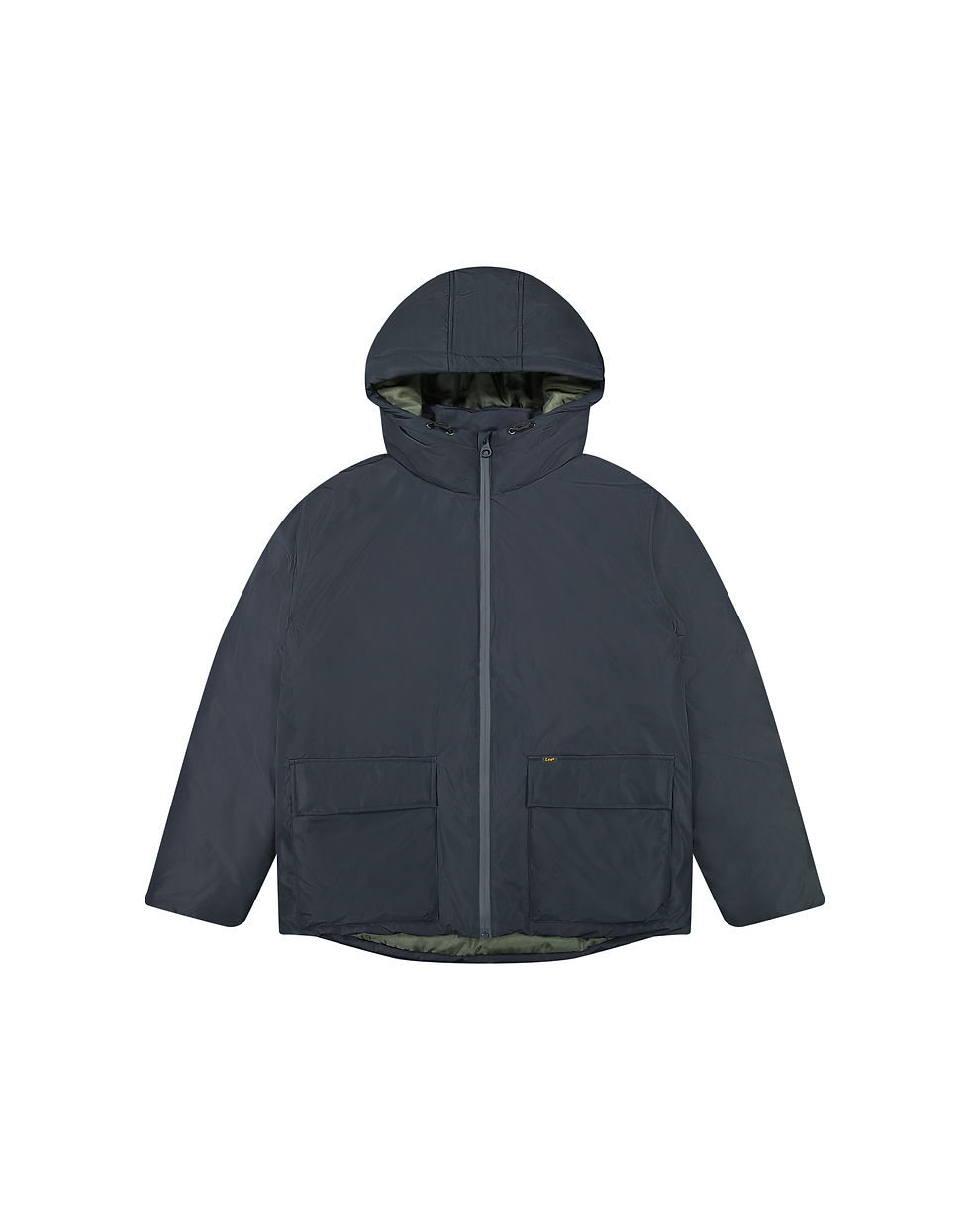 Thumbnail: HOODED SHORT PUFFER BLACK
