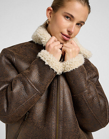 Thumbnail: AVIATOR JACKET LUXE BROWN