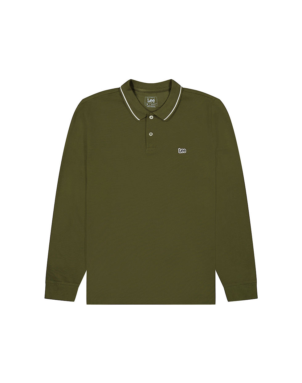 Thumbnail: LS PIQUE POLO ARMY GREEN