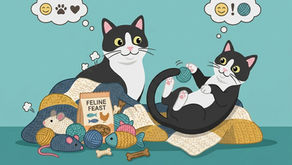 Two Cats Playing
