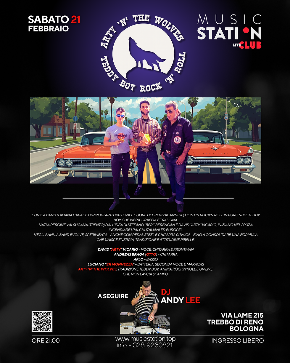 Arty ’n’ the Wolves – Live!