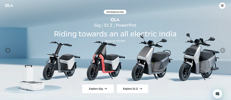 Ola Electric announces Ola S1 Z and Ola Gig.
