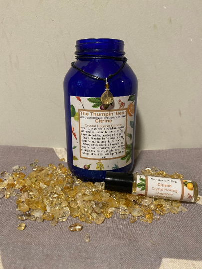 Citrine Crystal Gift Set