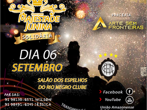 Vem aí... Majestade Junina Solidária em Setembro