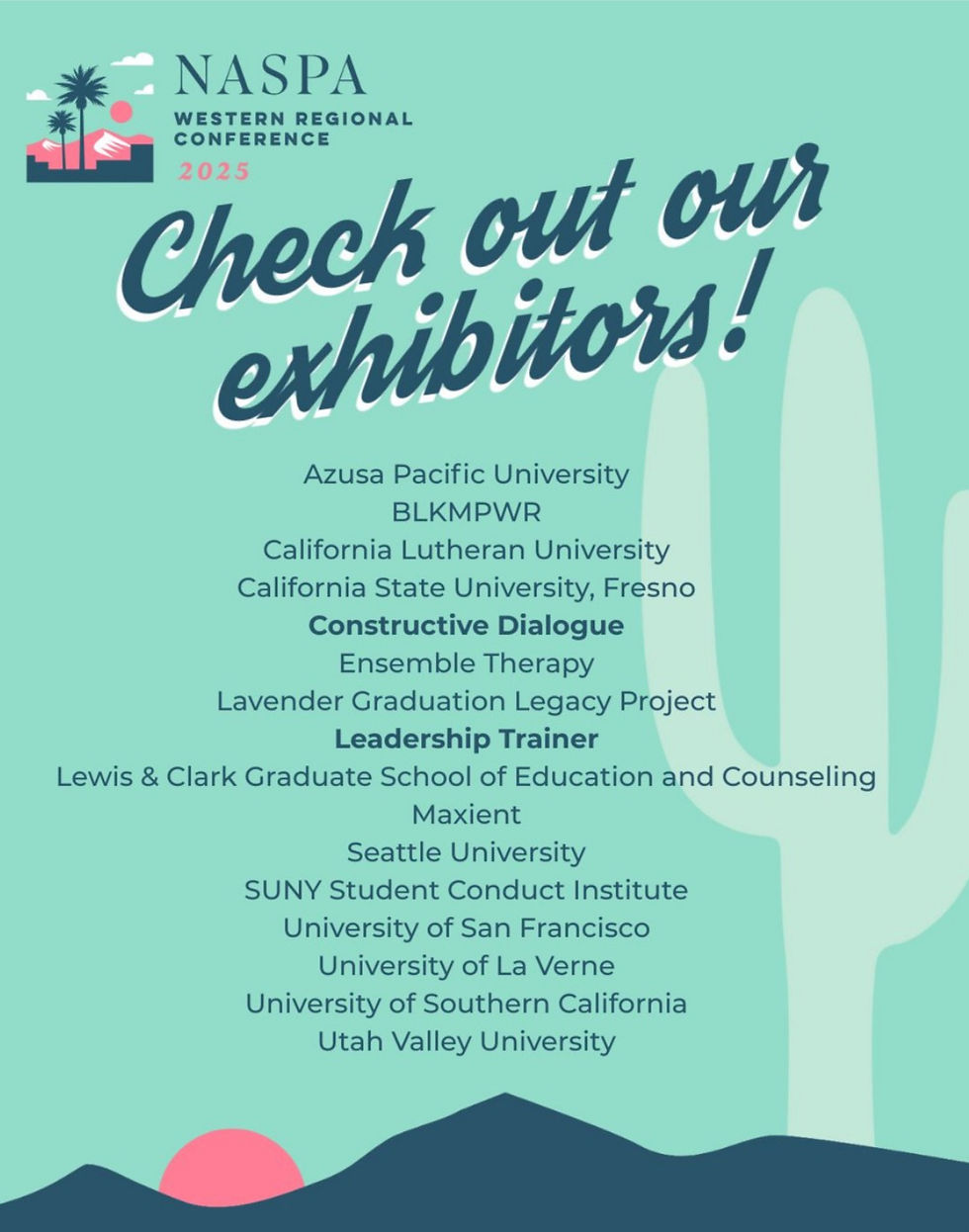 NASPA Western Regional Conference 2025