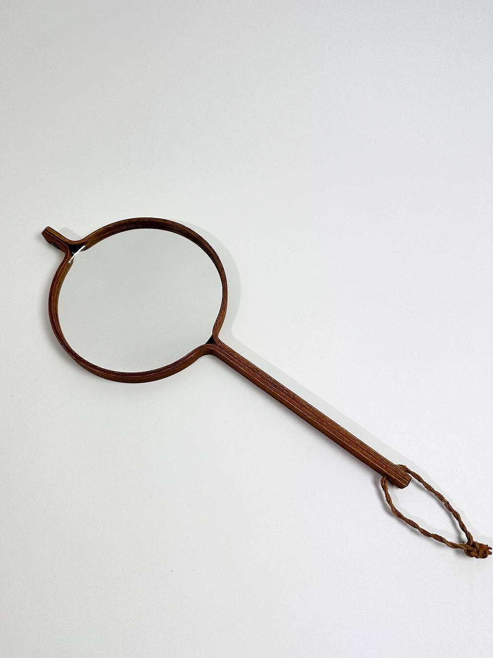 Bech & Starup Hand Mirror Teak for Den Permanente 1967