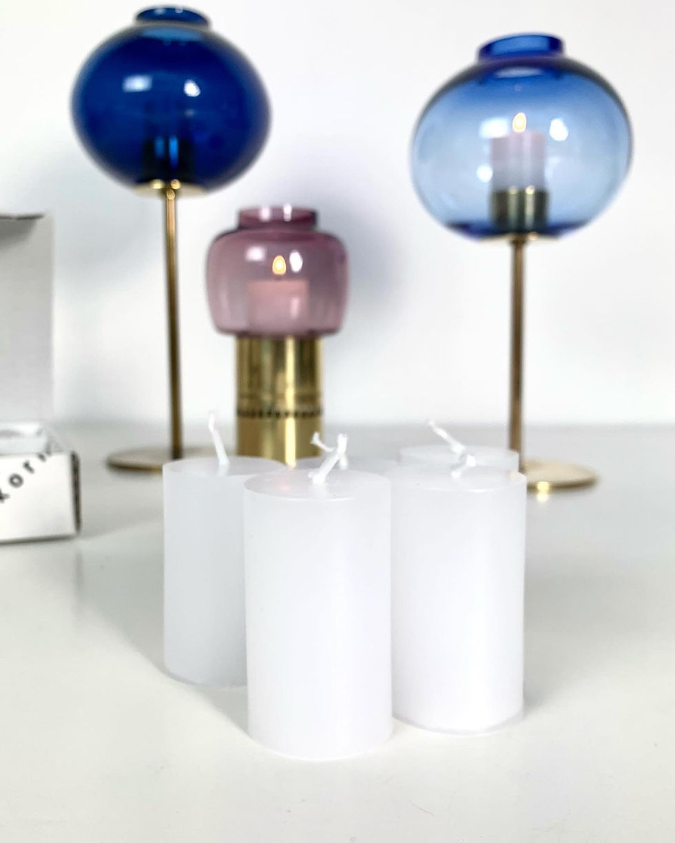 Box of Eight Candles for Hans-Agne Jakobsson Candle Holders