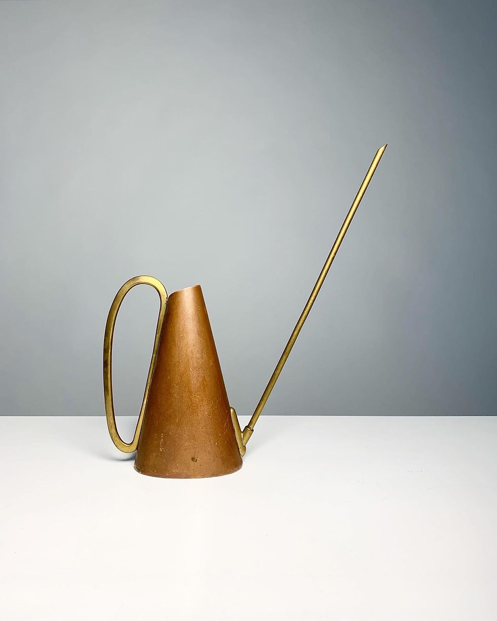Karl Hagenauer Watering Can Copper & Brass 1950s
