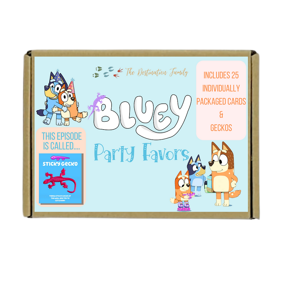 Thumbnail: S2.E12 - Sticky Gecko Party Favor Set