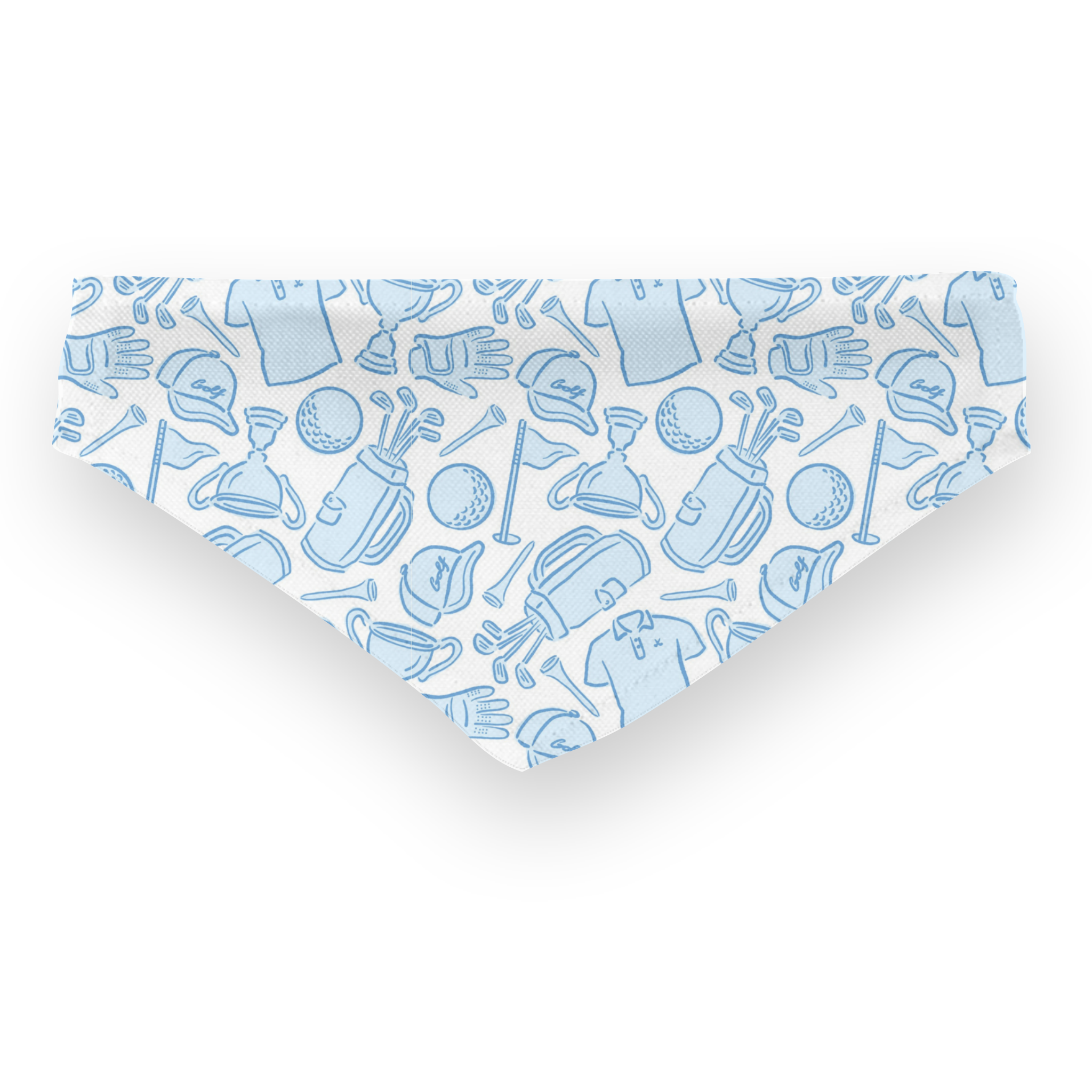 Golf Pet Bandana Collar