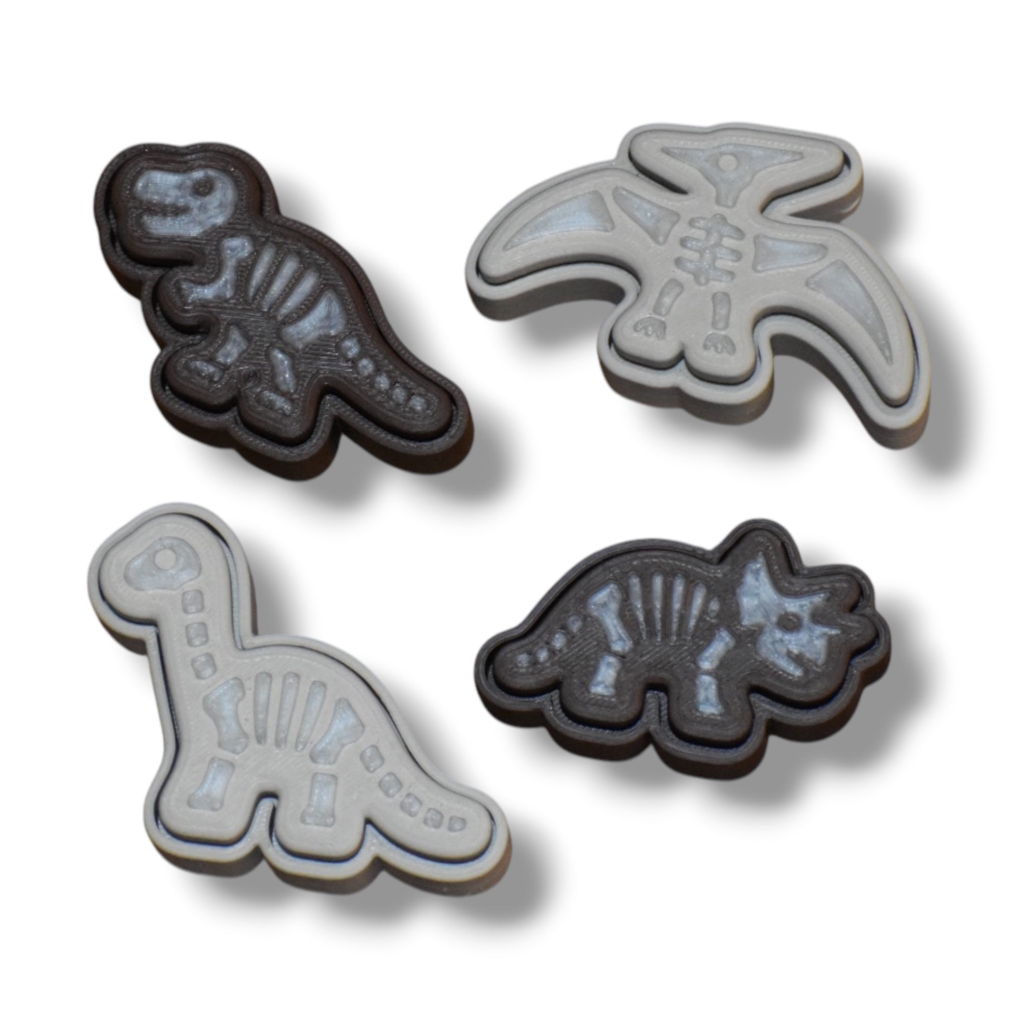 Dinosaur Clicker - Glow In The Dark Bones
