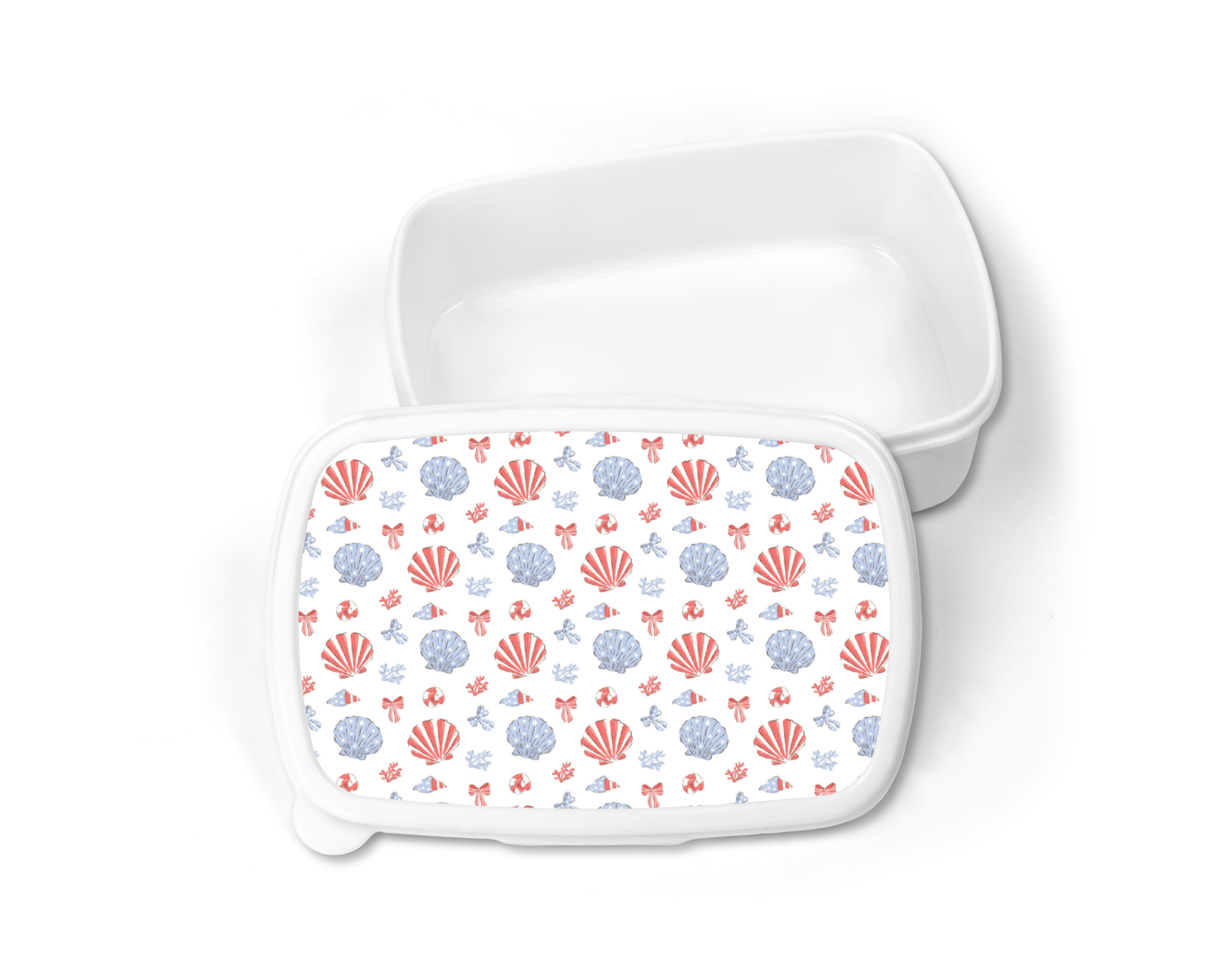 Patriotic Shells Lunch Box