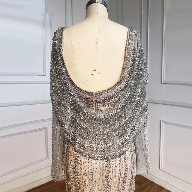 Thumbnail: Encrusted beaded dress 